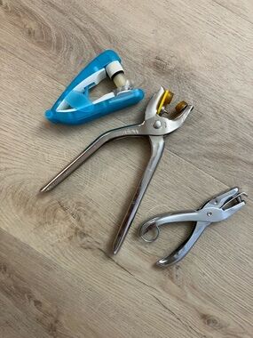 Puncher, Snap Button Plier, Quick Ring Applicator
